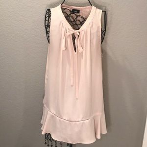 Sleeveless Baby Pink Blouse